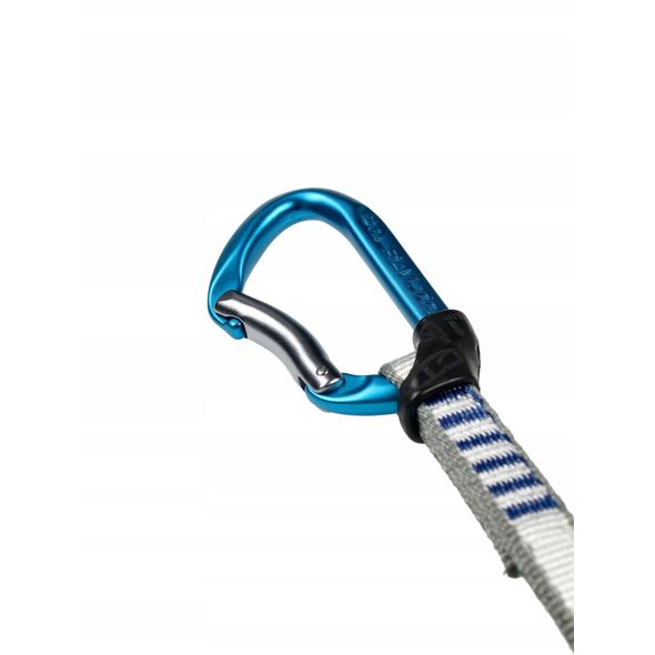 Ekspresy wspinaczkowe Climbing Technology Salto Set NY 17 cm 6-Pack - titanium/electricblue