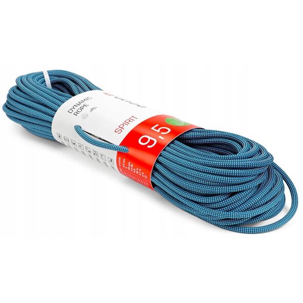 Lina wspinaczkowa Ocun Spirit 9,5 mm 50 m - blue/white