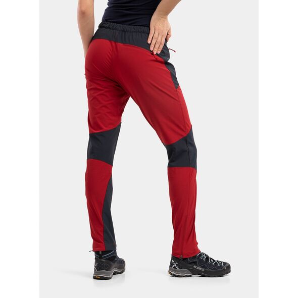Spodnie softshell damskie Rab Torque Pants - crimson rozmiar: xs