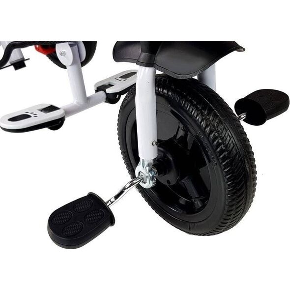 Lean Sport Rower Trójkołowy PRO300 Różowy z Rączka i Obręczą