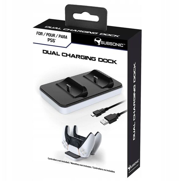Subsonic Įkrovimo stotelė Subsonic Dual Charging Dock for PS5