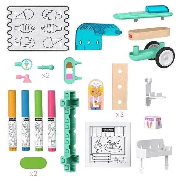 Fisher Price Wonder Makers wózek do lodów GLY26