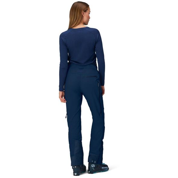 Γυναικείο παντελόνι σκι Norrona Lyngen Flex1 Light Pants - indigo night μέγεθος: s