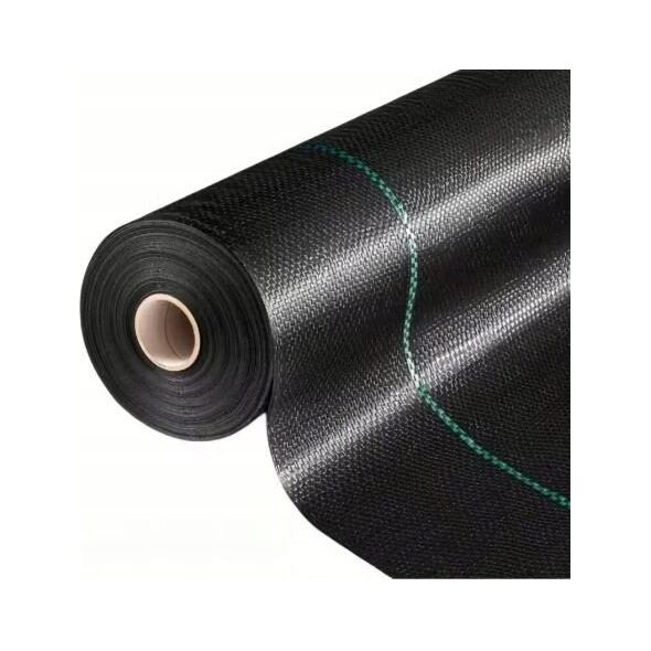 Agrotkanina czarna 1,1x50m UV 135g antychwastowa agrowłóknina + kotwy
