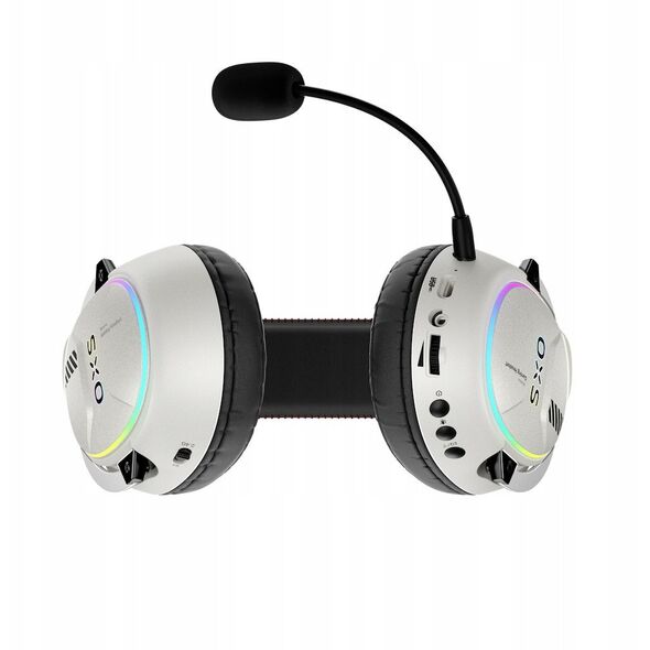 OXS Słuchawki Dual Mode: Wirelles&BT+Wired Storm G2 pearl white