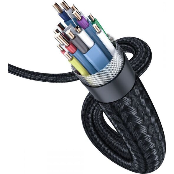 Kabel Baseus HDMI - HDMI 3m szary (CAKSX-D0G)