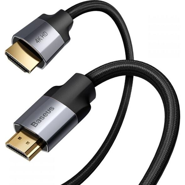 Kabel Baseus HDMI - HDMI 3m szary (CAKSX-D0G)