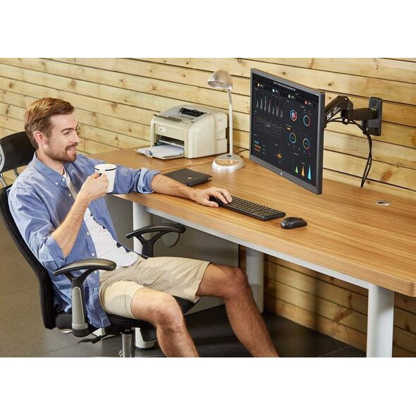 NB Uchwyt ścienny na monitor 17" - 35" (F150B)