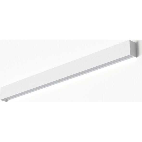 Kinkiet Nowodvorski Biały kinkiet prostokątny Straight Wall 7567 lampa do przedpokoju