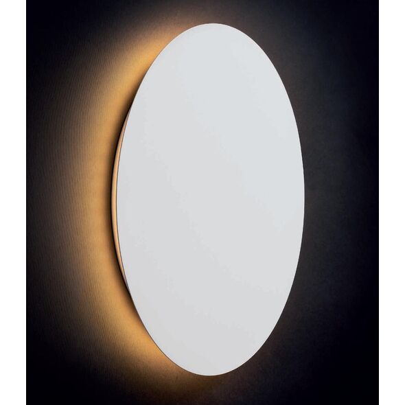 Kinkiet Nowodvorski Biały kinkiet sypialniany Ring 7637 LED 7W 3000K metalowa lampa