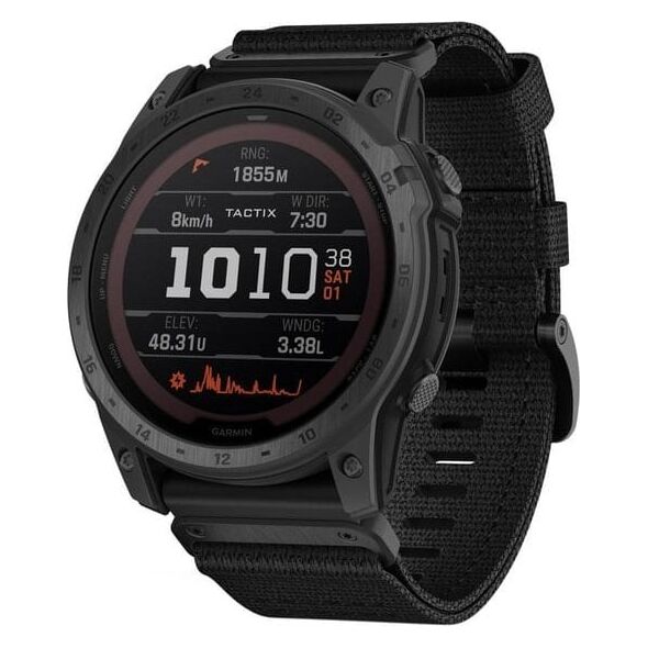 Zegarek sportowy Garmin Garmin Tactix 7 3,56 cm (1.4") LED 51 mm Cyfrowy 280 x 280 px Ekran dotykowy Czarny Wi-Fi GPS