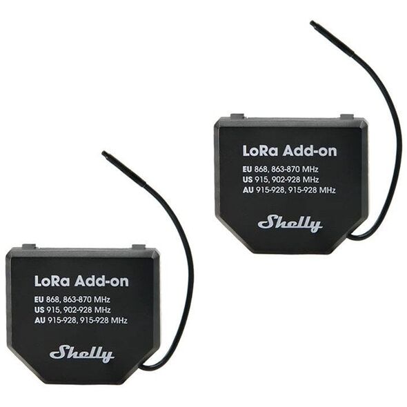 Shelly LoRa Add-on (2-pak) - Μονάδα επικοινωνίας μεγάλων αποστάσεων