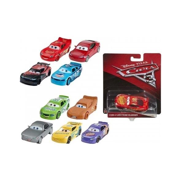Mattel Auta 3 Clipstrip FFL05 WB24 mix