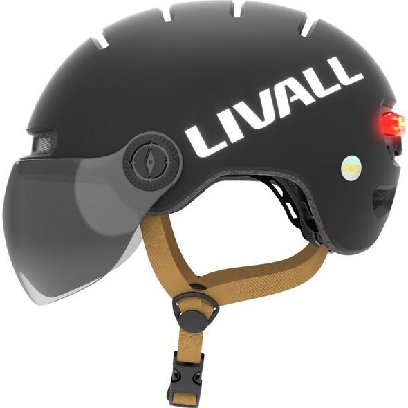 Livall Livall Kask Miejski Livall L23 z Szybką Czujnikiem Upadku SOS i LED