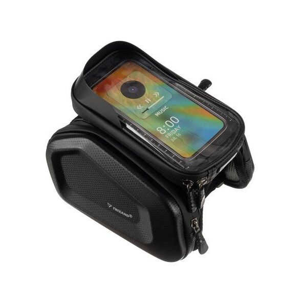 Sakwa rowerowa z etui na telefon Trizand 25378