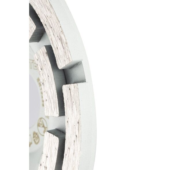 Tarcza diamentowa szlifierska, 2 segmenty, 115 x 22.2 mm, na sucho