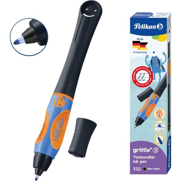 Pelikan Pióro kulkowe Griffix Neon Black L