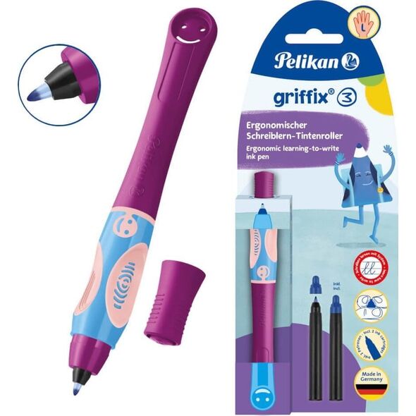 Pelikan Pióro kulkowe Griffix Sweet Berry blister L