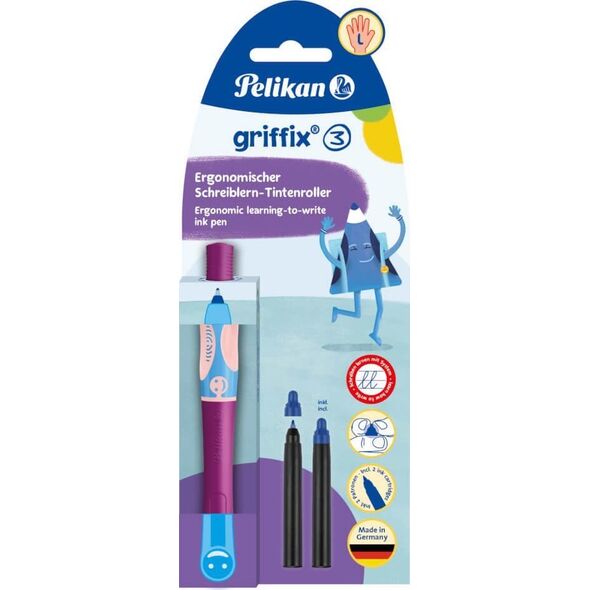 Pelikan Pióro kulkowe Griffix Sweet Berry blister L