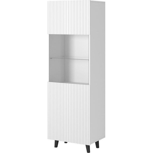 Cama Meble Witryna PAFOS 60x40x182 biały mat