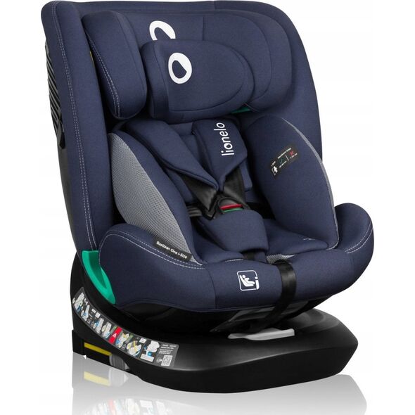 Fotelik samochodowy Lionelo Fotelik samochodowy Bastiaan One I-Size 40-150 cm blue navy Lionelo