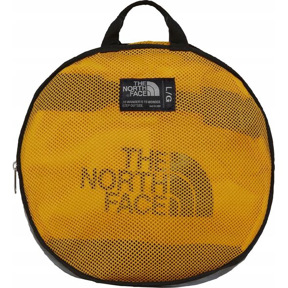 The North Face Torba base camp duffel l-summit gold-tnf black-npf THE NORTH FACE