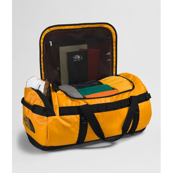 The North Face Torba base camp duffel l-summit gold-tnf black-npf THE NORTH FACE