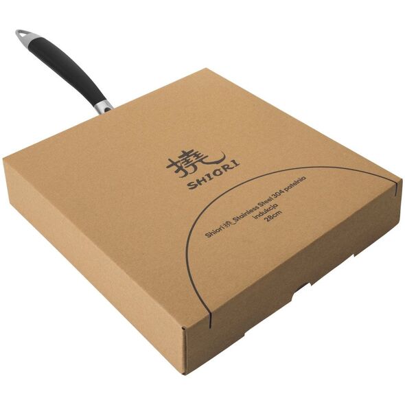 Shiori  Stainless Steel 304 Pro patelnia z powłoką ceramiczną indukcja 28 cm