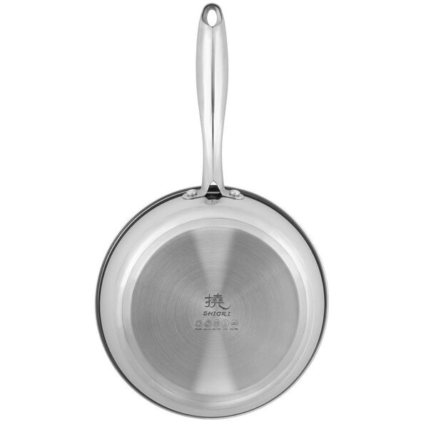 Shiori  Stainless Steel 304 patelnia bez powłoki indukcja 24 cm