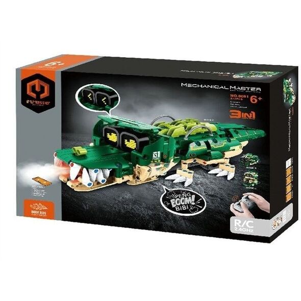 IM.MASTER RC kl.robokrokodyl 3w1 513el 8061 44651