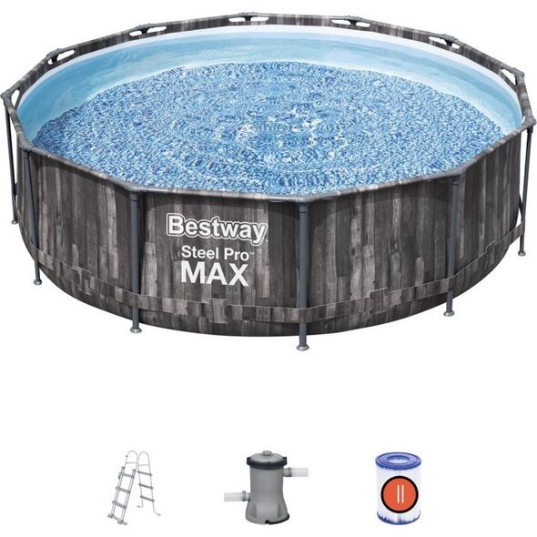 Bestway Basen stelażowy Steel Pro Max 366cm (5614X)