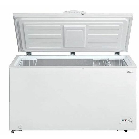 Καταψύκτης Midea Midea Freezer | MDRC405FEE01 | Κατηγορία ενεργειακής απόδοσης E | Καταψύκτης | Ελεύθερη τοποθέτηση | Ύψος 85 cm | Συνολική καθαρή χωρητικότητα 290 L | Λευκό