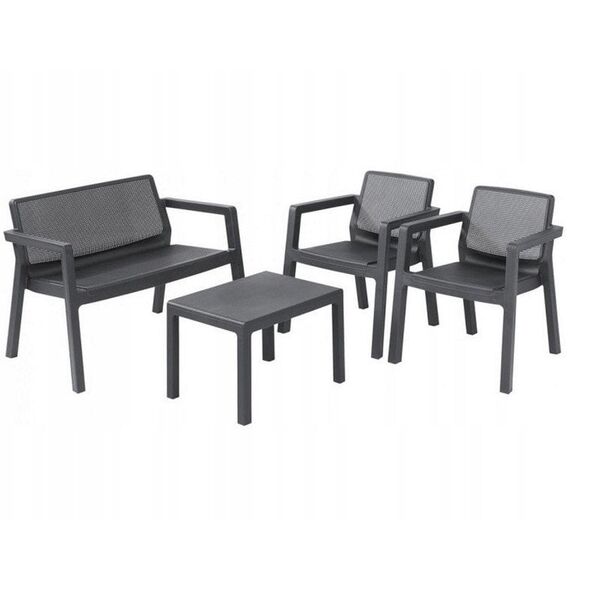 Σετ επίπλων κήπου Keter Emily Patio Set γκρι 29209500939