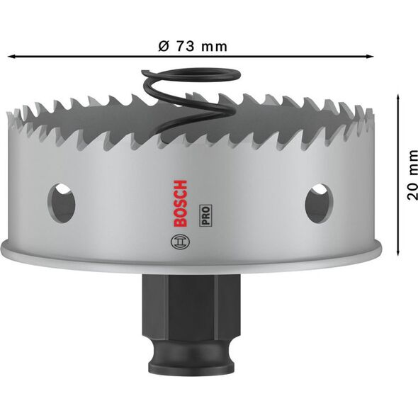 Πριονωτή κορώνα BOSCH SM B 73mm