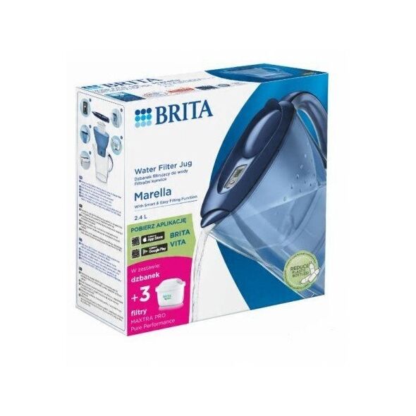 Dzbanek filtrujšcy Marella 2.4l + 3 wkłady Pure Performance