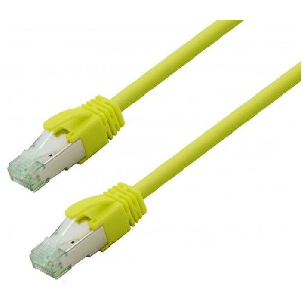 Καλώδιο Patch S/FTP Cat 7 Υψηλής Ποιότητας T138 GHMT (ISO/IEC) κίτρινο 5,0m