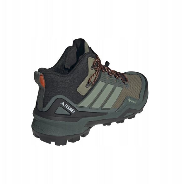Υψηλά παπούτσια πεζοπορίας adidas TERREX Skychaser Mid GTX - olistr/silgrn/cblack