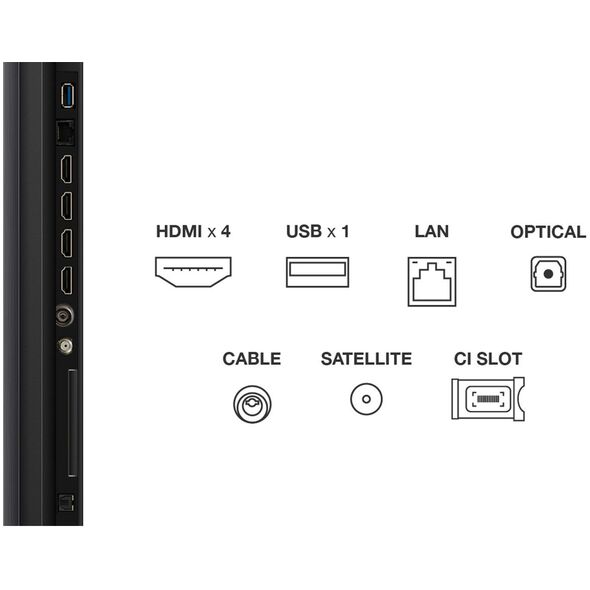 TCL C7K 85'' 4K UHD Mini LED μαύρη - Τηλεόραση