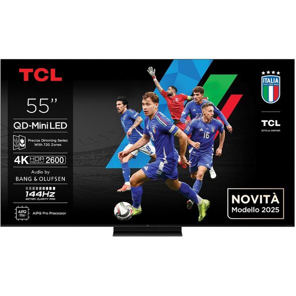 TCL C7K 55'' 4K UHD Mini LED μαύρη - Τηλεόραση