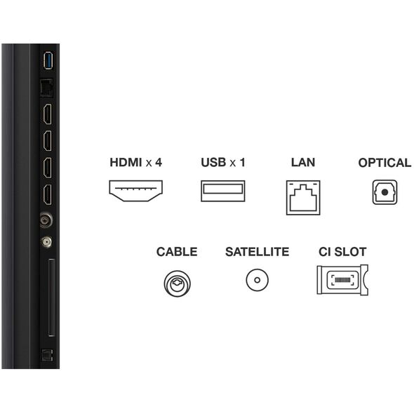 TCL C7K 55'' 4K UHD Mini LED μαύρη - Τηλεόραση