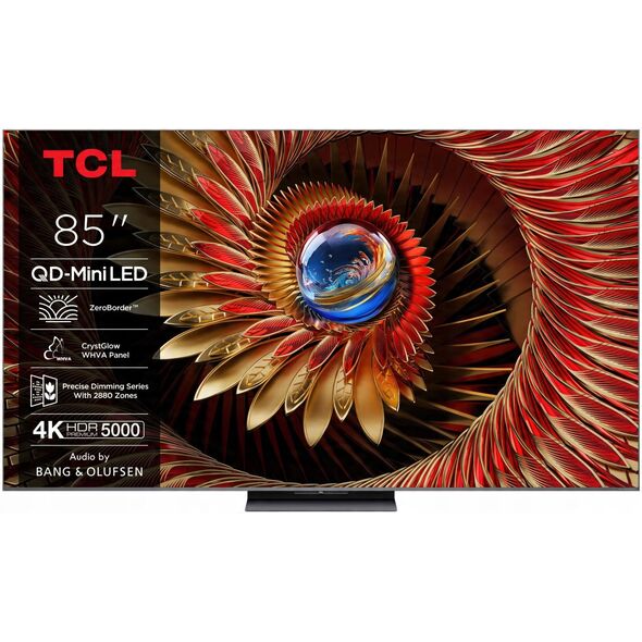 TCL C8K  85''  4K UHD  Mini LED  μαύρο - Τηλεόραση