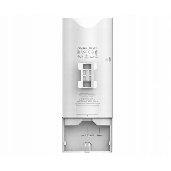 ΣΗΜΕΙΟ ΠΡΟΣΒΑΣΗΣ RG-RAP72PRO-OD Wi-Fi 7 2.4 GHz, 5 GHz, 688 Mb/s + 4323 Mb/s REYEE