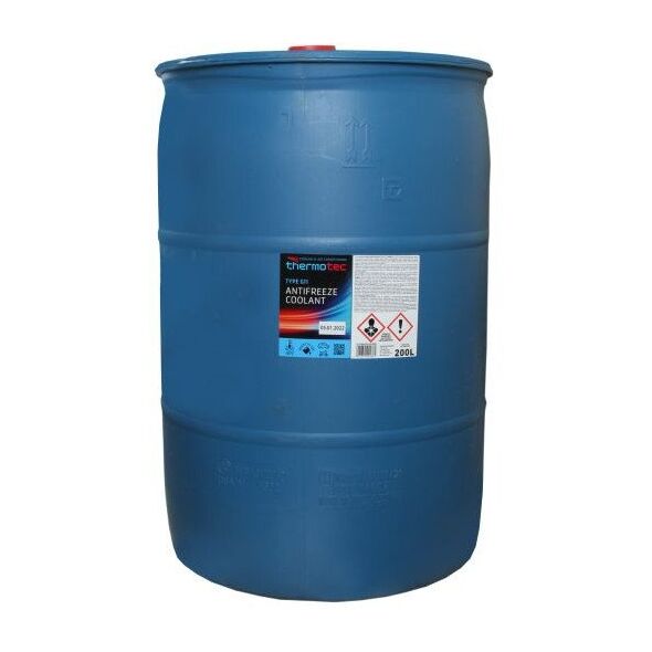 Υγρό για ψυγεία (τύπος υγρού G11/G48) (200L, -35°C), μπλε, πρότυπο: ASTM D3306 PN-C-40007:2000, περιέχει: μονοαιθυλενογλυκόλη