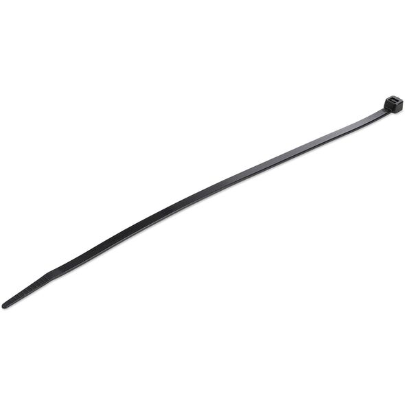 StarTech CBMZT10BK καλωδιοδέτης Απελευθερώσιμος καλωδιοδέτης Νάιλον, Πλαστικό Μαύρο 1000 τεμ.