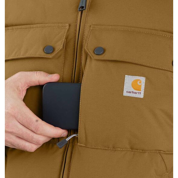 Kurtka Zimowa Carhartt Montana Loose Fit Oak Brown