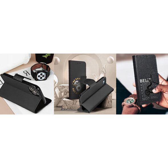 Kabura FANCY Book do SAMSUNG A14 4G / A14 5G czarny