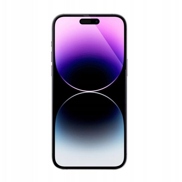 5D Full Glue Tempered Glass - do iPhone 15 czarny + aplikator