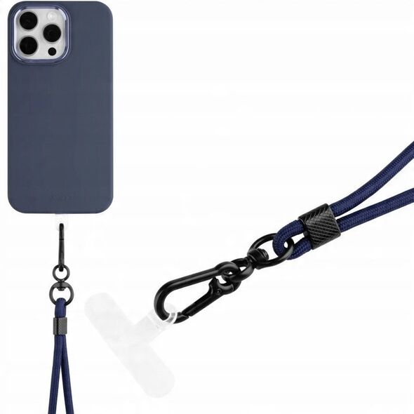 FIXED Universal Lanyard for Mobile Phones - uniwersalna smycz do telefonu niebieska - Gwarancja bezpieczeństwa. Proste raty. Bezpłatna wysyłka od 170 zł.