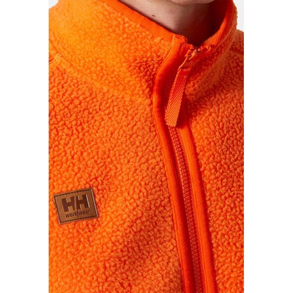 Polar Helly Hansen Heritage Pile Jacket Dark Orang