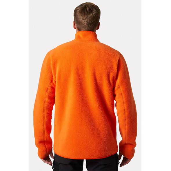 Polar Helly Hansen Heritage Pile Jacket Dark Orang
